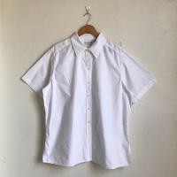 ราคา เสื้อเชิ้ตแขนสั้น ผู้หญิง สีขาว แบรนด์ LIZ CLAIBORNE Size XL (23921206924)