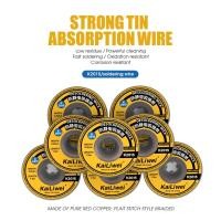 ราคา Kailiwei K2015 ความยาว 1.5m กว้าง 2.0 มม.Solder Wick Remover Desoldering Braid Solder Sucker Flux Wick สําหรับเมนบอร์ด Iphone (21482360163)