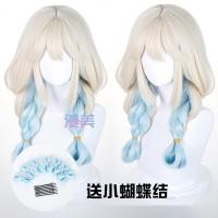 ราคา Honor of Kings Yao/Yaria Sanrio Cinnamoroll คอสเพลย์wig ผมยาว 60 ซม. สังเคราะห์ทนความร้อน (43457504713)