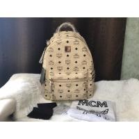 ราคา MCM Backpack size Small สี Beige (9906257126)