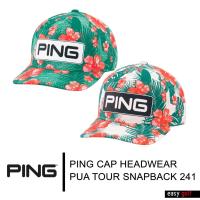 ราคา PING CAP HEADWEAR PUA TOUR SNAPBACK 241 PING CAP MEN หมวกกอล์ฟ หมวกกีฬาผู้ชาย (29605175747)