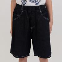 ราคา e'clat กางเกงยีนส์เด็กโต กางเกงขาสั้น เด็กพรีทีน 6-12 ปี เอวยางยืด มีกระเป๋า เนื้อผ้ายีนส์นิ่ม 4008 (28473828131)