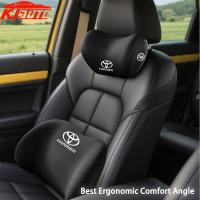 ราคา Toyota Harrier รถหน่วยความจําโฟมคอหมอนป้องกันเอวพนักพิงเบาะเอวรถ Headrest เบาะสําหรับ Harrier XU60 XU80 2022 2023 2024 อุปกรณ์ตกแต่งภายใน (43210920071)