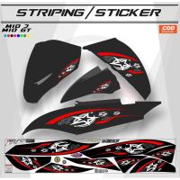 ราคา TRICKER STRIPING YAMAHA MIO J/MIO GT SIMPLE MOTIF H19 VARIATION LIST (43313379410)