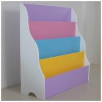 ราคา ชั้นวางหนังสือโชว์ปกหลากสี 4 ช่อง หลังม่วง (6031334606)