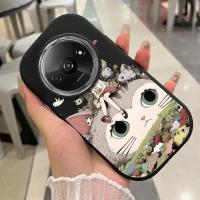 ราคา เคสสำหรับ Xiaomi Redmi A3 A3X POCO C61 เคสโทรศัพท์เด็กผู้หญิงและแมวกันกระแทกกลมและอ้วน (29339421724)
