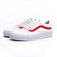 ราคา Vans รองเท้าผ้าใบ Old Skool หนอนแดง High Risk Red/True White ( VN0A3WKT4PE ) (3225244613)