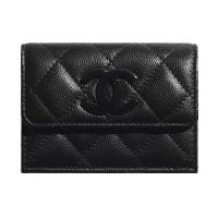 ราคา Chanel/หนังวัว/กระเป๋าใส่เหรียญ/กระเป๋านามบัตร/คลัทช์/AP1963/แท้ 100% (23189861362)