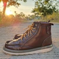 ราคา รองเท้าหนังแท้ Caterpillar [Size41EU/8US] ความยาวเท้าวัดจริง 26 cm (5170499698)