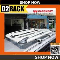 ราคา แร็คหลังคา Carryboy CB550-02 สีขาว สีดำ สำหรับรถหลังคาเรียบ #แลคหลังคา #แรคหลังคา #Rack หลังคา #แร็ค #แลค #แครี่บอย (2208208863)