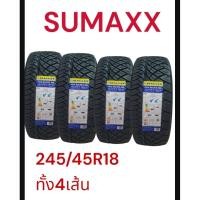 ราคา ล้อแม็กซ์​T9​ขอบ18 6รู139.7กว้าง​8.5นิ้วET35​คุณภาพแข็งแรงประกอบ245/45R18​SUMAXX​พร้อมใช้งาน​น๊อตฟรี (ราคา​4ล้อ)ตามภาพ (41860955396)