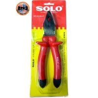 ราคา Solo คีมช่างไฟฟ้า คีมหุ้มฉนวนกันไฟดูด 1000V ปากจระเข้ คุณภาพดี (26877865608)