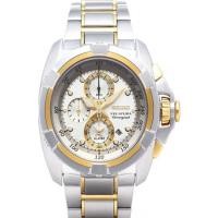 ราคา Seiko Velatura Alarm Chronograph นาฬิกาข้อมือผู้ชาย สีเงินสายสแตนเลสรุ่นSNAA92P1 (340076798)