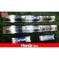 ราคา ชายบันไดมีไฟ ชายบันได Honda Brio Amaze 2013 2014 2015 2016 มีไฟสีฟ้า logo Amaze (1710698169)