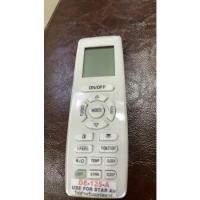 ราคา รีโมทแอร์สตาร์แอร์ใส่ถ่านใช้งานได้เลย (12417002819)