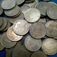 ราคา เหรียญ 25 สตางค์ รวงข้าว ปีพ.ศ.2520 เหรียญผ่านการใช้เก่าเก็บ (19393006806)