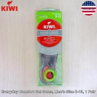 ราคา KIWI® Everyday Comfort Gel Soles, Men's Size 8-13, 1 Pair กีวี แผ่นรองพื้นรองเท้า แผ่นรองรองเท้า สบายเท้าตลอดวัน (23771604267)