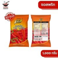 ราคา ซอสพริก 1000กรัม ตรา เพียวฟู้ดส์ (40304090402)