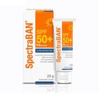 ราคา SpectraBAN SPF 50+ PA+++ ULTRA PROTECTION 20g. ครีมกันแดด สเปคตร้าแบน เอสพีเอฟ 50+ พีเอ+++ ปกป้องผิวจากรังสี UVA/UVB (28610327013)