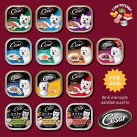 ราคา Cesar ซีซาร์ อาหารเปียกสุนัข ชนิดถาด ขนาด 100 กรัม*ยกลัง 24 ถาด (21953424002)