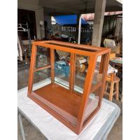 ราคา สั่งผลิน รอ10-15วัน ตู้กระจกทรงคางหมู ตู้ก๋วยเตี๋ยว ผลิตจากไม้สัก (28565477414)