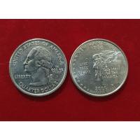 ราคา เหรียญ25เซ็นต์Quarterประเทศสหรัฐอเมริกาปี2000รัฐ นิวแฮมป์เซียร์ (15693669802)