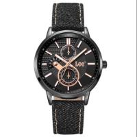 ราคา นาฬิกา Lee รุ่น F161ABV1-1R สายหนังหุ้มยีนส์ แบรนด์ดังจาก USA ของแท้ % (4020740511)