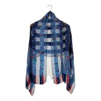 ราคา Yves Saint Laurent scarf Navy Direct from Japan Secondhand (27704993905)