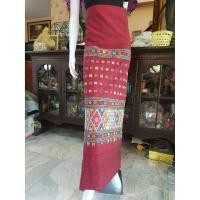 ราคา ผ้าไทลื้อ ทอมือ ผ้าฝ้ายทอลายไทย ผ้าจกไทลื้อ (3879596219)