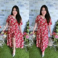 ราคา เดรสสาวอวบทรงก้านแก้ว (821535174)