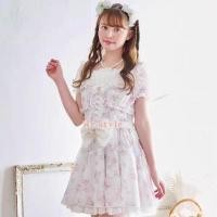 ราคา Lizlisa25 วันหยุด Jirai kei Lizlisa dupes ลูกไม้ Dearmylove Rose Ribbon Flower Knot Dress OP (29438868361)