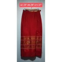 ราคา กระโปรง ผ้าไทย งานตัด ไซส์ M-Lต้น มือสอง เทียบมือหนึ่ง (23457079547)