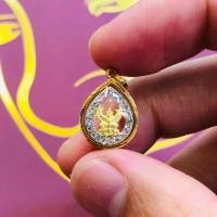 ราคา จี้พญาครุฑ หยดน้ำเล็ก กรอบทองแท้90% (40953789563)