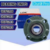 ราคา UCFC209 UCFC212 UCFC213 UCFC215 LDK ตลับลูกปืนตุ๊กตา ( BEARING UNITS ) ตลับลูกปืนสำหรับเพลามิล ( UC + FC = UCFC ) (21675910788)