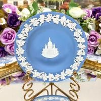 ราคา Wedgwood Jasperware Pale Blue Trinket Dish จาน 4.5 นิ้ว (21271480549)