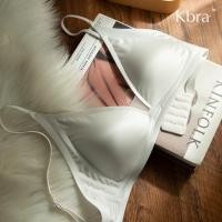 ราคา BCบรา Kbra ผ้าซาตินนม คอวีลึกสำหรับผู้หญิง สายบาง ฤดูร้อน ไร้รอยต่อ คัพสามเหลี่ยม สำหรับหน้าอกเล็ก ไร้สาย (28337711134)