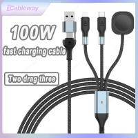 ราคา 100ว สองถึงสามอย่างรวดเร็วชาร์จมือถือสายเคเบิลข้อมูลนาฬิกาแม่เหล็กชาร์จไร้สายสนับสนุนโอนข้อมูลสายชาร์จรถเหมาะสําหรับ ไอโอเอส/หุ่นยนต์/นาฬิกา/คอมพ (27089723406)