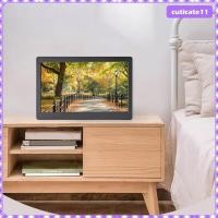 ราคา [Cuticate1] 10inches Electronic Digital Photo Frame Plug Photo Display Professional Supporting Card, USB 1024 ความละเอียด (26068106402)