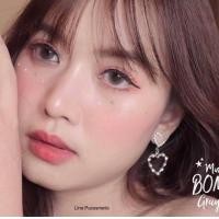 ราคา Mini Bom Gray(ธรรมชาติ)สายตาปกติ,-0.50,-0.75,-1.25,-3.00,-3.25,-4.75,-5.00,-5.50,-6.50(kitty kawaii) (2322937525)