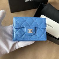 ราคา Chanel Classic Caviar Mini Wallet Holo30 (8281423074)