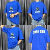 ราคา เสื้อยืด Oversize cotton100 ลายปลาฉลาม (29603727766)