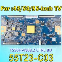 ราคา ใหม่ T550HVN08.2 CTRL BD 55T23-C03 T-con บอร์ดเหมาะสําหรับ Sony KDL-50W800C KDL-55W800C KDL-43W800C ทํางานดี (27871463391)