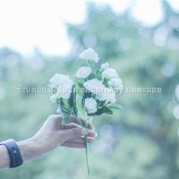 ราคา ช่อดอกมะลิ ดอกมะลิปลอม ช่อดอกไม้ปลอม สีขาว (6465877263)