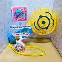 ราคา ☀️ พัดลม มินเนี่ยน ☀️ ฉีดน้ำได้ Minions USJ (9866404178)