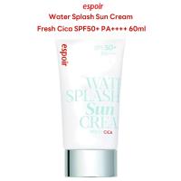 ราคา Espoir Water Splash Sun Cream Fresh Cica SPF50+ PA++++ ครีมกันแดด 60ml (26466746386)