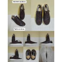 ราคา FRED PERRY หนัง สีน้ำตาล ไซส์ 41 ยาว 26 cm. (รองเท้ามือสองของแท้) (21184755068)