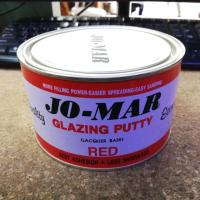 ราคา สีโป๊ว สีโป้วแดงตราโจม่า Jo-Mar Jomar สีโป้วเหล็ก สีโป๊วแดง ขนาด 1 กก. ถูกที่สุด! (2307099431)