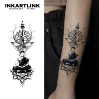 ราคา Inkartlink Meditative Mandala Buddha กันน้ํา 15 วัน, รอยสักเฮนน่าชั่วคราว, รอยสักปลอม, รอยสักวิเศษกึ่งถาวรสําหรับข้อมือ (29682624787)