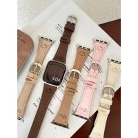 ราคา สายนาฬิกาแบบหนังกลับ ลาย KT งานน่ารักใช้ได้กับ Smart Watch 10 9 8 7 6 5 4 3 2 1 Se Ultra H15mini CD99 AI9 HelloPlum LG79 (29976474447)