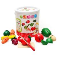 ราคา ชุดผัก ผลไม้ผ่าซีก (ของเล่นไม้) (914642252)
